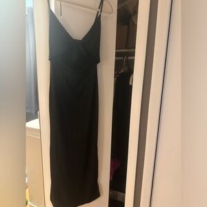Beautiful black tie dress